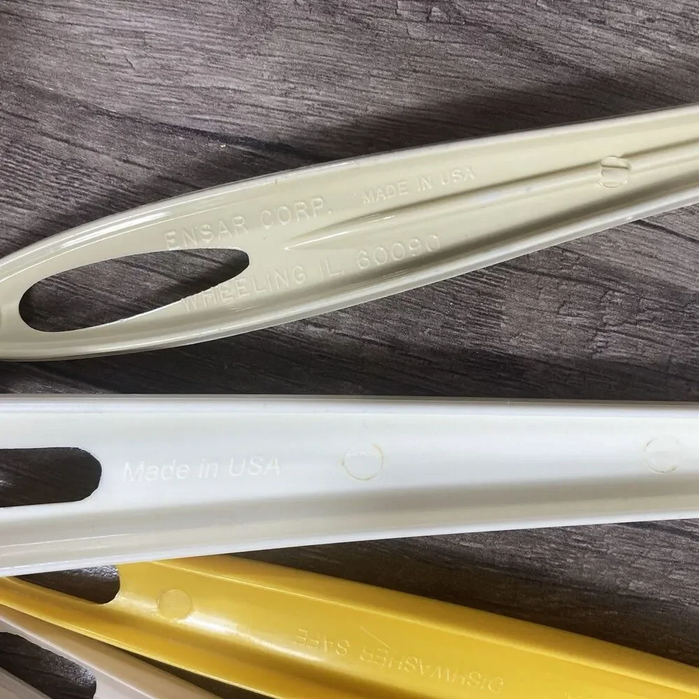 6 pc Vintage Nylon Plastic Kitchen Utensils Mixed Lot Echo Ensar Tailor Made USA